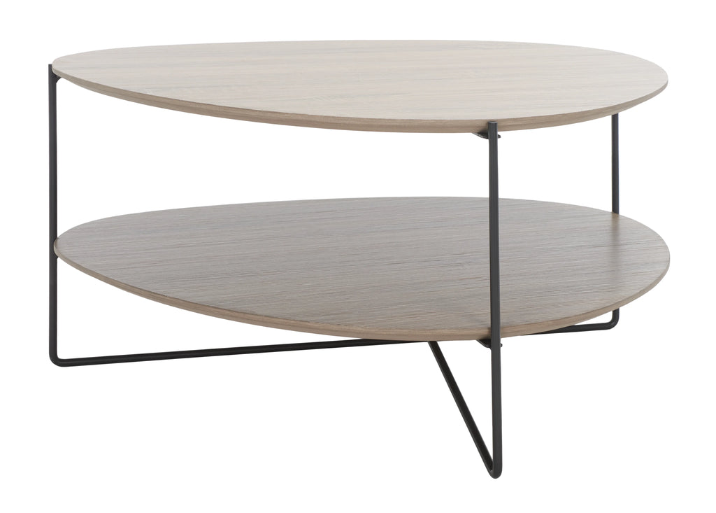 2-Tier Mid-Century Coffee Table W861