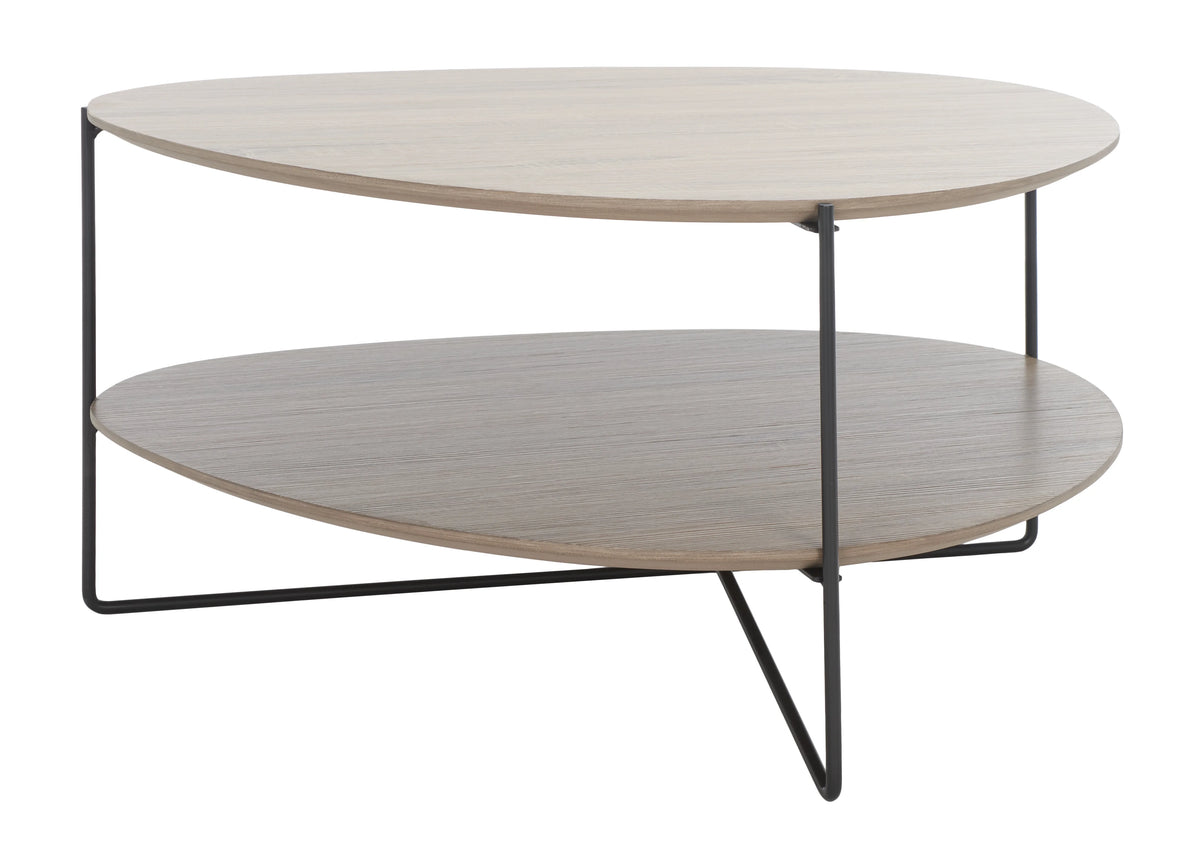 2-Tier Mid-Century Coffee Table W861