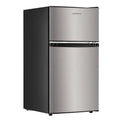 3.2 Cu.Ft Double Door Mini Fridge with Freezer O8463