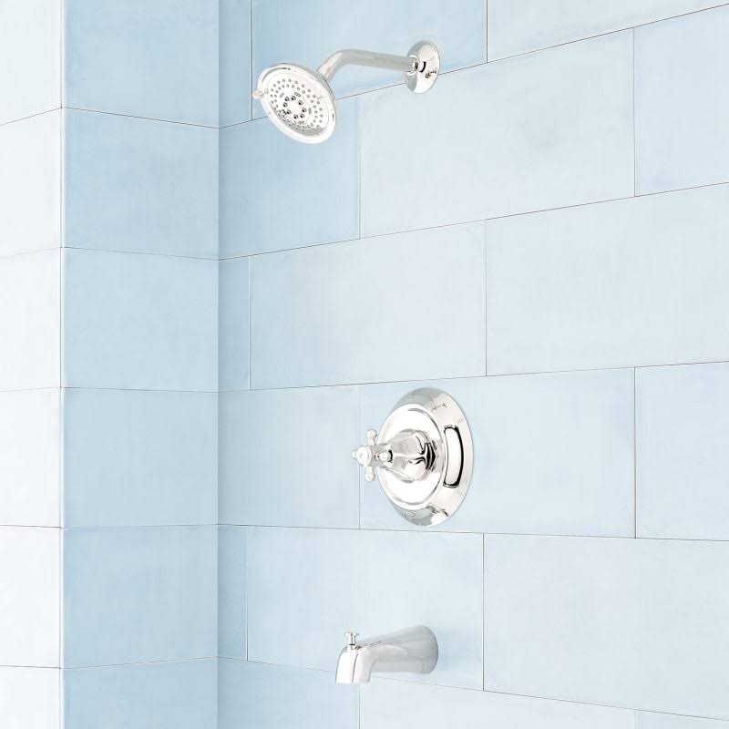 Polished Nickel Tub and Shower Trim Package C827