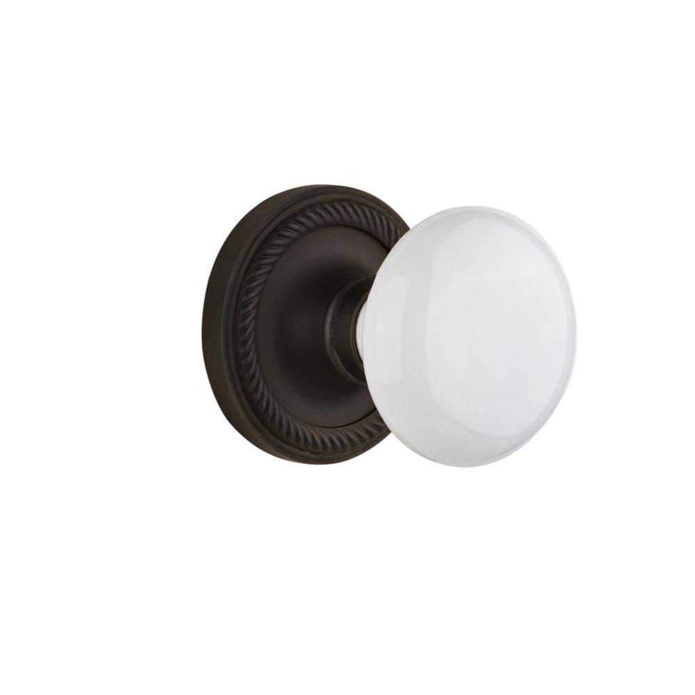 White Porcelain Door Knob B20727