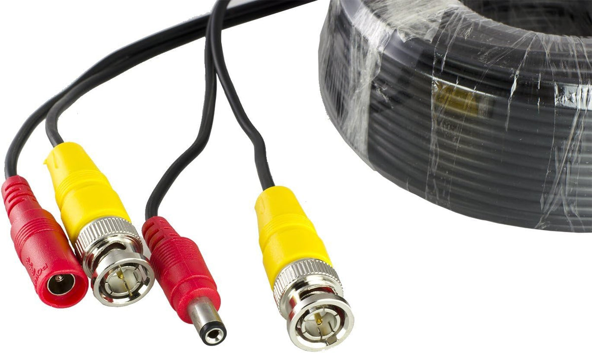 150 Feet Pre-Made Siamese BNC Video and Power CCTV Camera Cable W753277