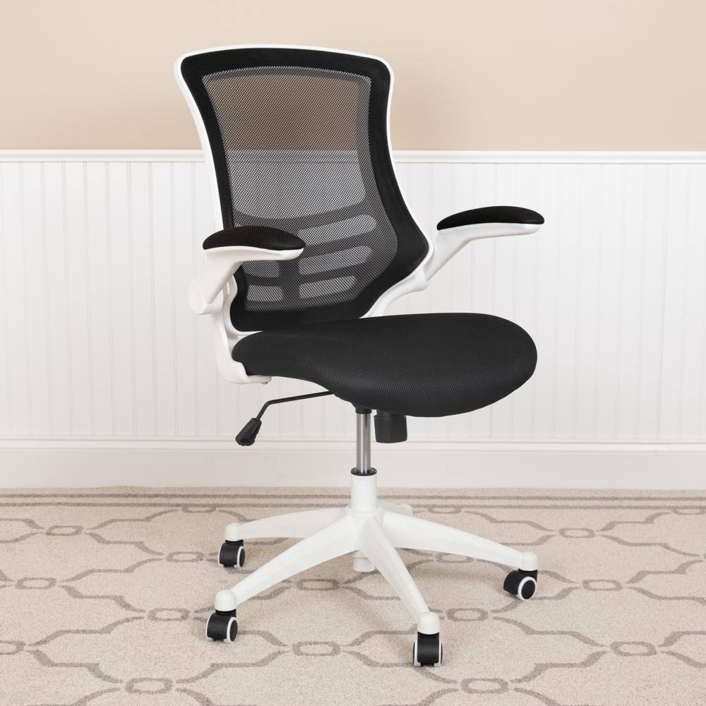 Black Mesh Mid-Back Desk Chair A8981