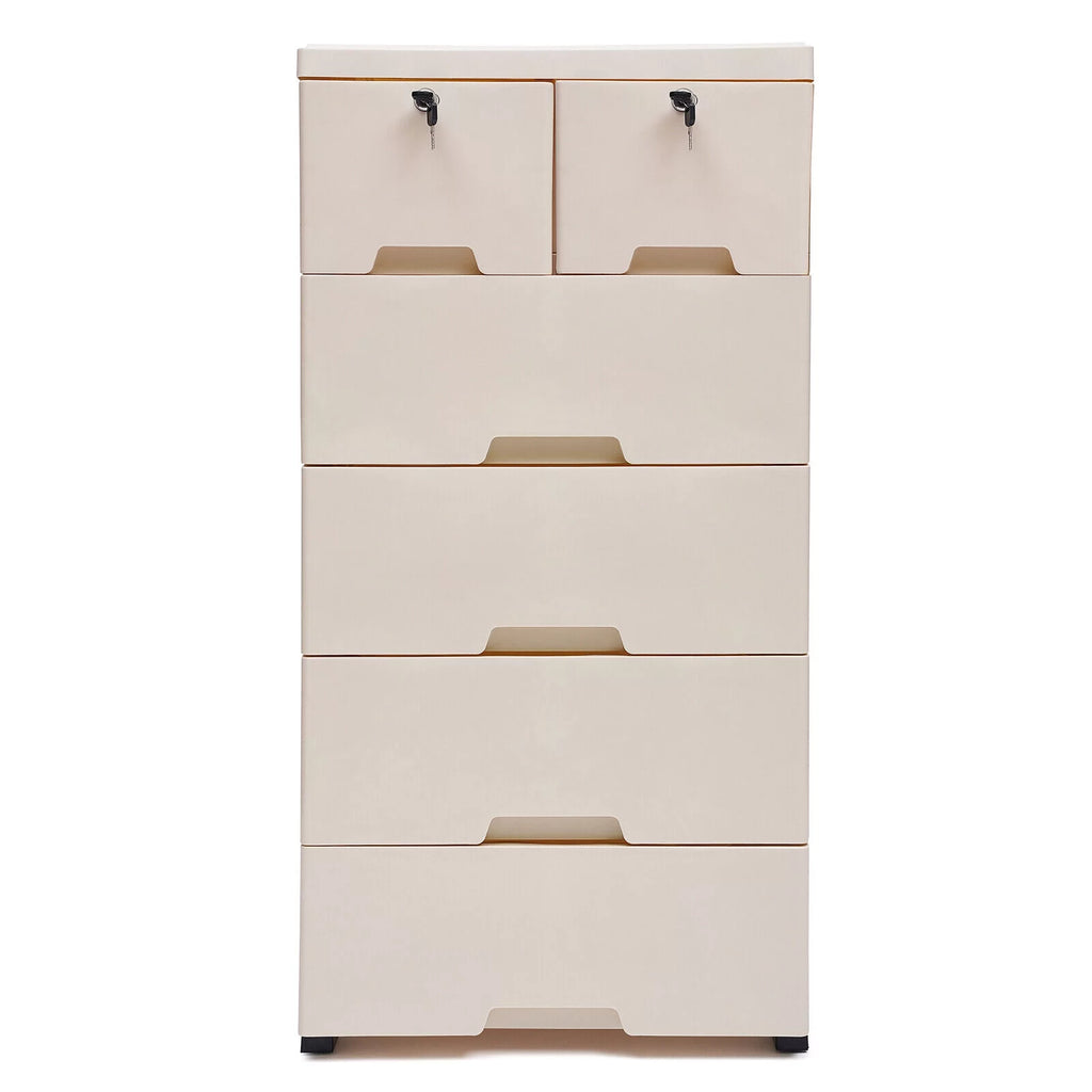 Lockable 6 Drawers Storage Cabinet G9179