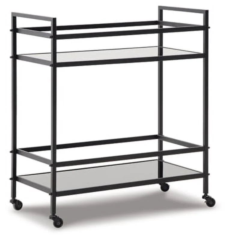 Black Bar Cart L64562