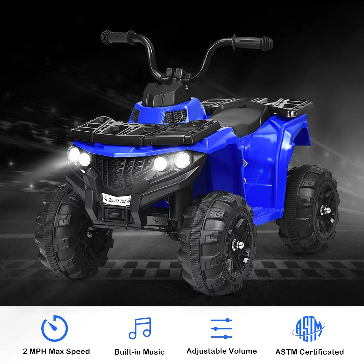 Blue 6V Kids Ride On ATV C46240