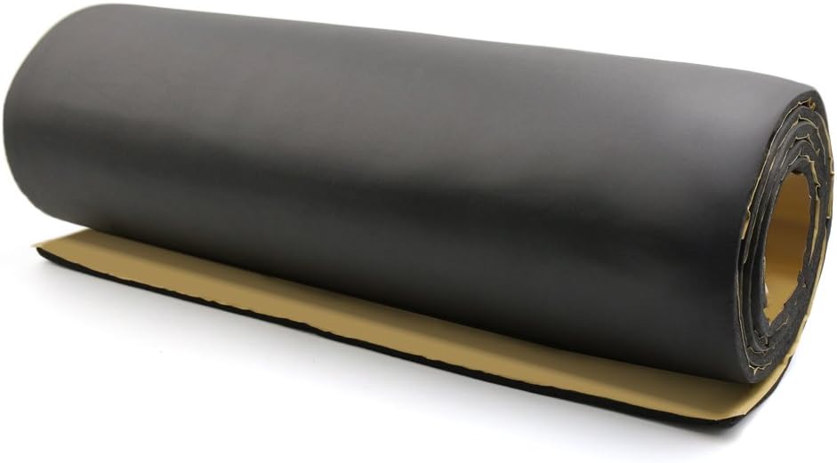 315mil 8mm 21.53sqft Sound Insulation Deadener Mat 79 x 40 Pack of 2 M46768
