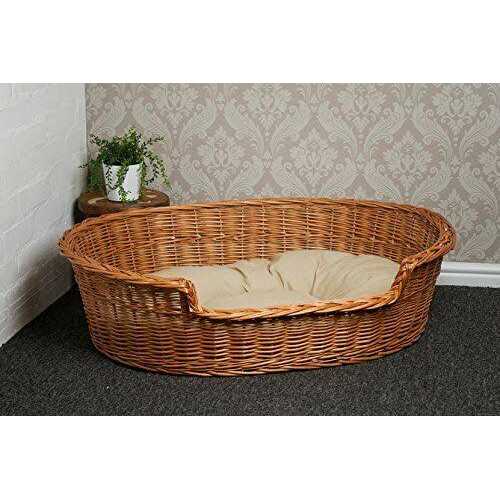 Wicker Dog Bed Basket V208149