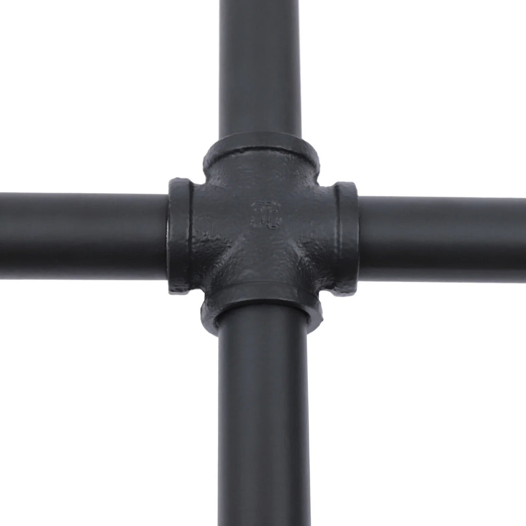 Black Wall Mounted Clothes Rack J53648