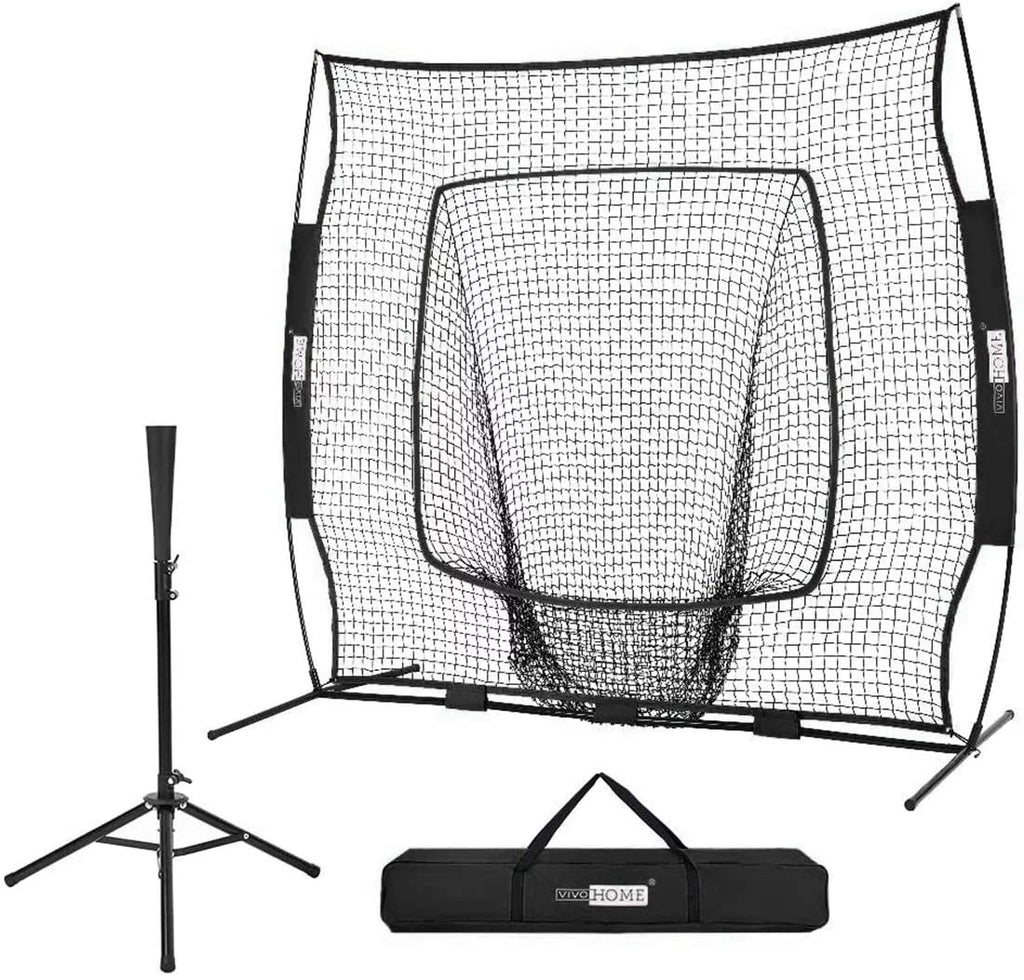 7x7Ft Baseball Softball Practice Net with Carry Bag C52210