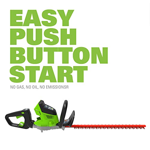 40V 24" Cordless Hedge Trimmer with 3.0Ah Battery and Charger Y27231