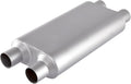 2.25 inch Inlet Outlet Performance Automotive Muffler Exhaust Pack of 2 N45675