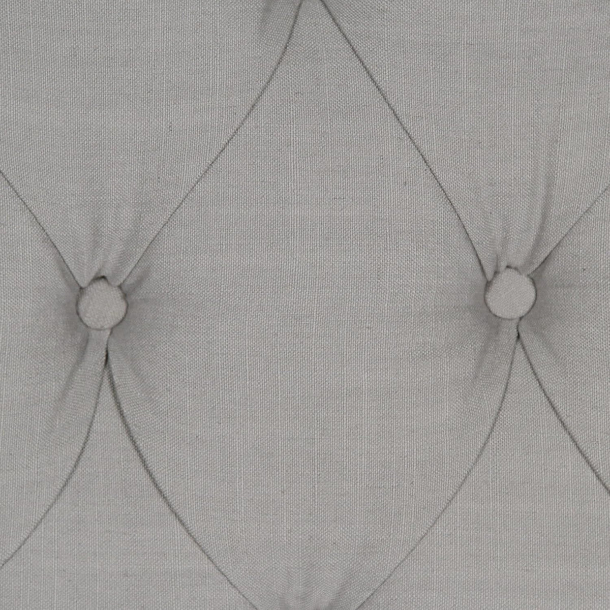 Upholstered Adjustable Headboard Panel with Solid Wood Frame and Button-Tufted Design - Putty Finish - Twin A592