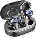 Wireless Bluetooth 5.1 Earbuds with Earhooks, Noise Cancelling Microphone, IP7 Waterproof Headset N3297