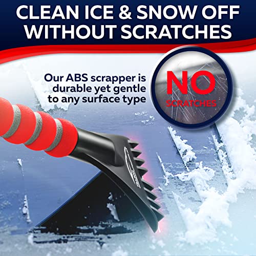 27" Snow Brush & Ice Scraper with Foam Grip U229653