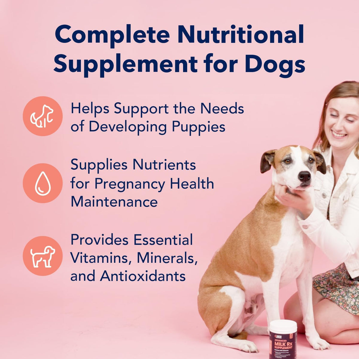 Puppy Milk Replacement Formula Powder Supplement - 12 Oz I1505