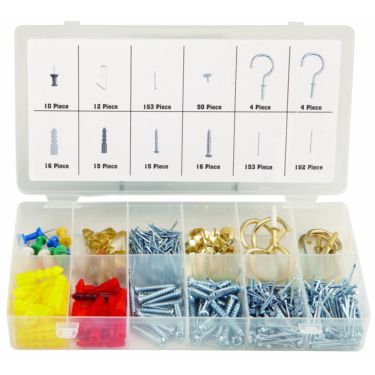 Home Hardware Assortment, 600 Piece G752767