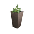 Rectangular All-Weather Wicker Planter with Plastic Liner R2288