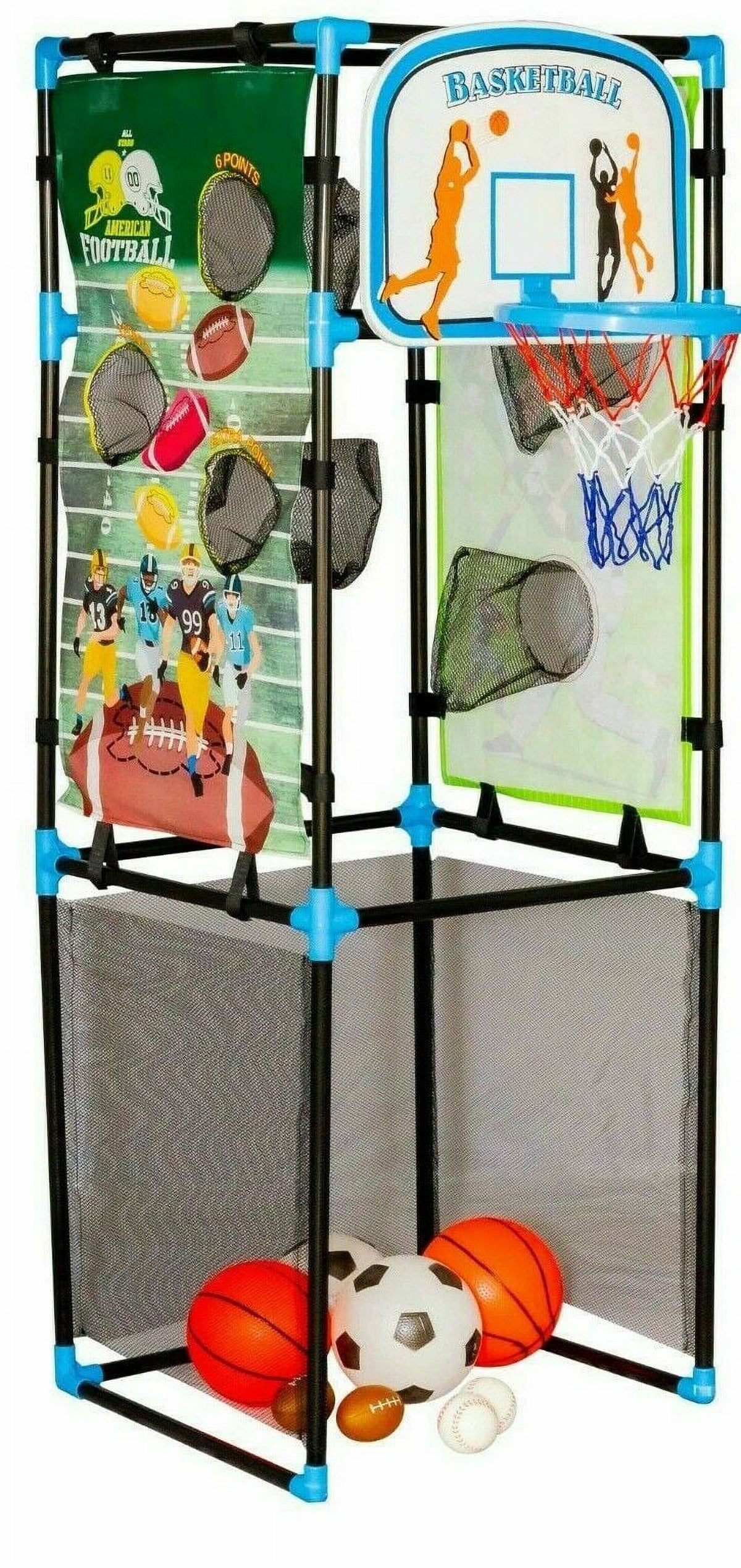4 in 1 Basketball Football Baseball Soccer Game Set K585184