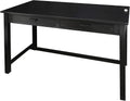 Black Work Desk with Side Drawer P577