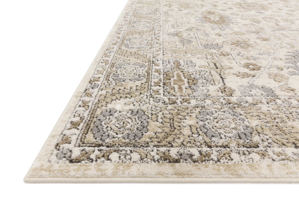 Oriental Ivory Sand Area Rug D1615