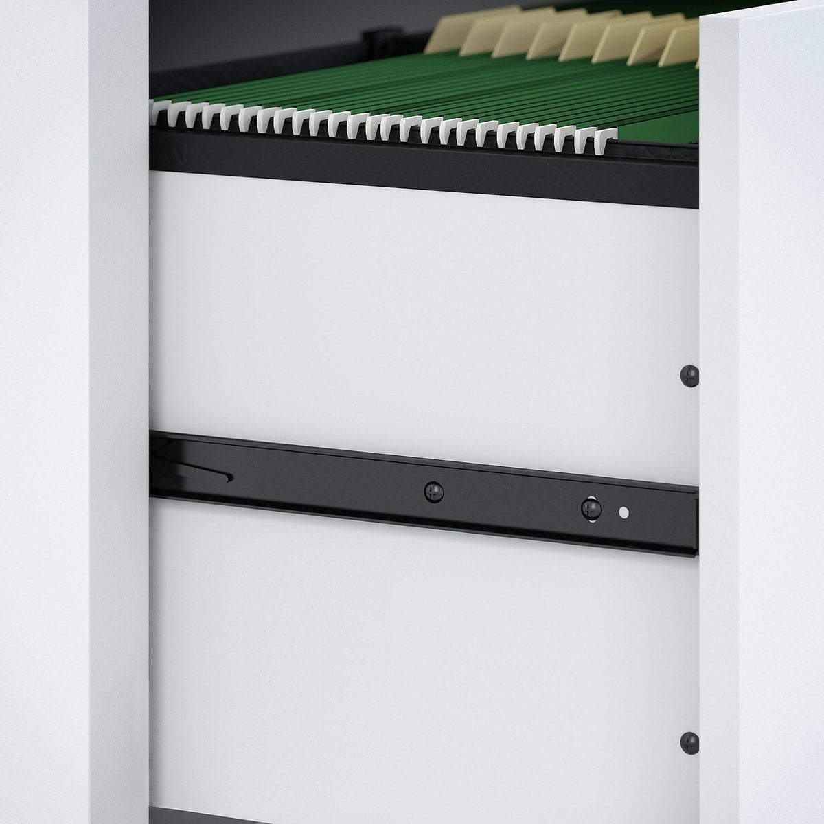 Gray Sand L Shaped Desk with Mobile File Cabinet M754025
