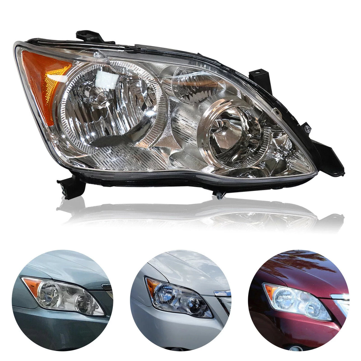 1 Pair HID Headlights Headlamps Left Right Side T51249