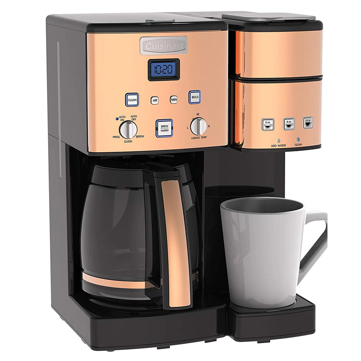 12 Cup Coffeemaker and Single-Serve Brewer S8106