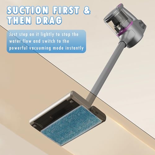 Cordless Stick Vacuum Cleaner with LED Display, 2000mAh Battery, Anti Hair Wrap D9984