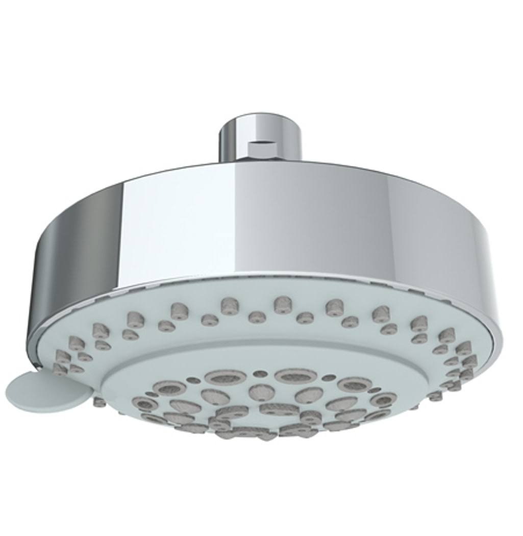 4 5/8x22 2.0 GPM Ceiling Mount Multi-Function Antiscale Round Showerhead Satin PVD Brass E872579