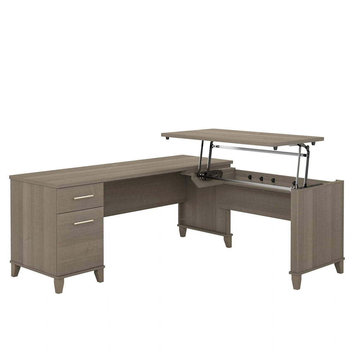 72" Sit to Stand L Desk S886568