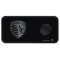 Black 3-in-1 Glass Wireless Charge Pad F450089