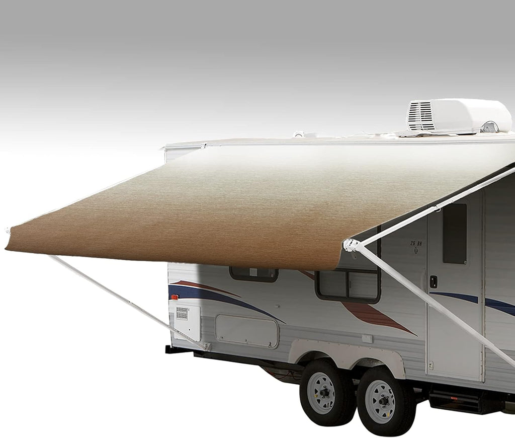 Weatherproof Vinyl RV Awning Fabric Replacement 16' I197101