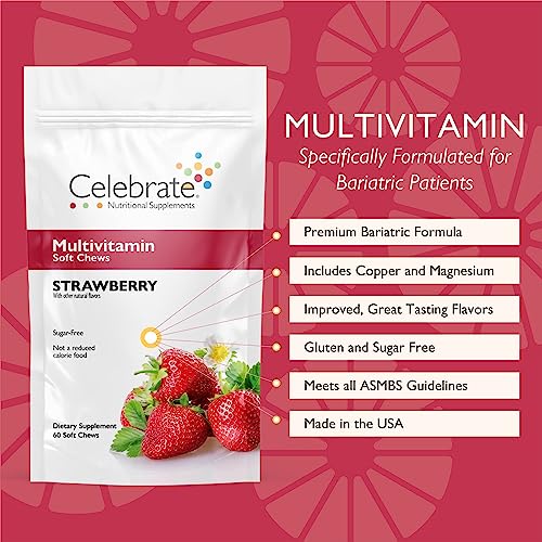 Strawberry/Orange/Cherry Multivitamin Soft Chews, 180 count L4204