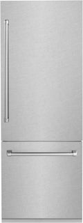 30" 16.1 cu. ft. Built-In 2-Door Bottom Freezer Refrigerator in Fingerprint Resistant Stainless Steel M89455