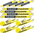 Axle Strap Tie Down Kit with Wire Hook Ratchet Straps D876