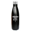17 oz. Double Wall Vacuum Insulated Stainless Steel Water Bottle Travel Mug Cup (Black) K69213