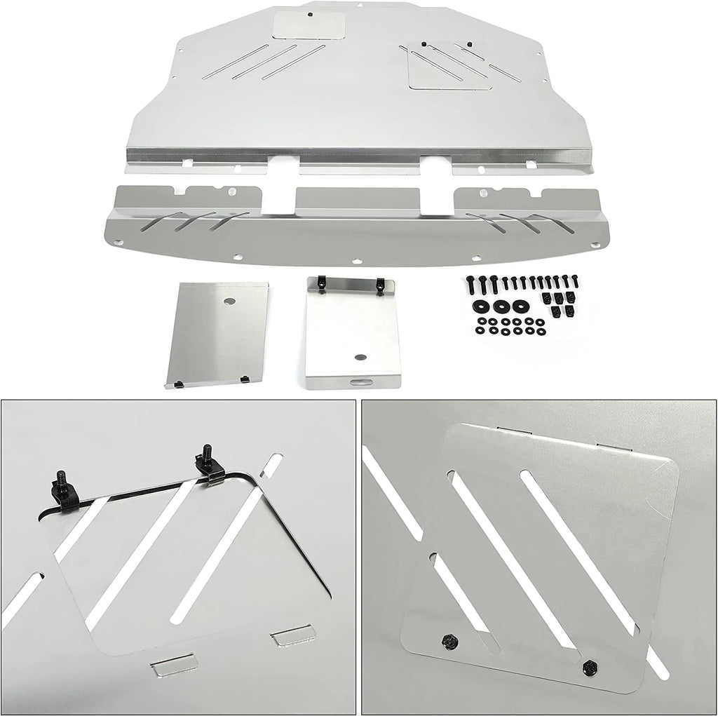 Aluminum Engine Splash Shield Under Tray Skid Plate M7489