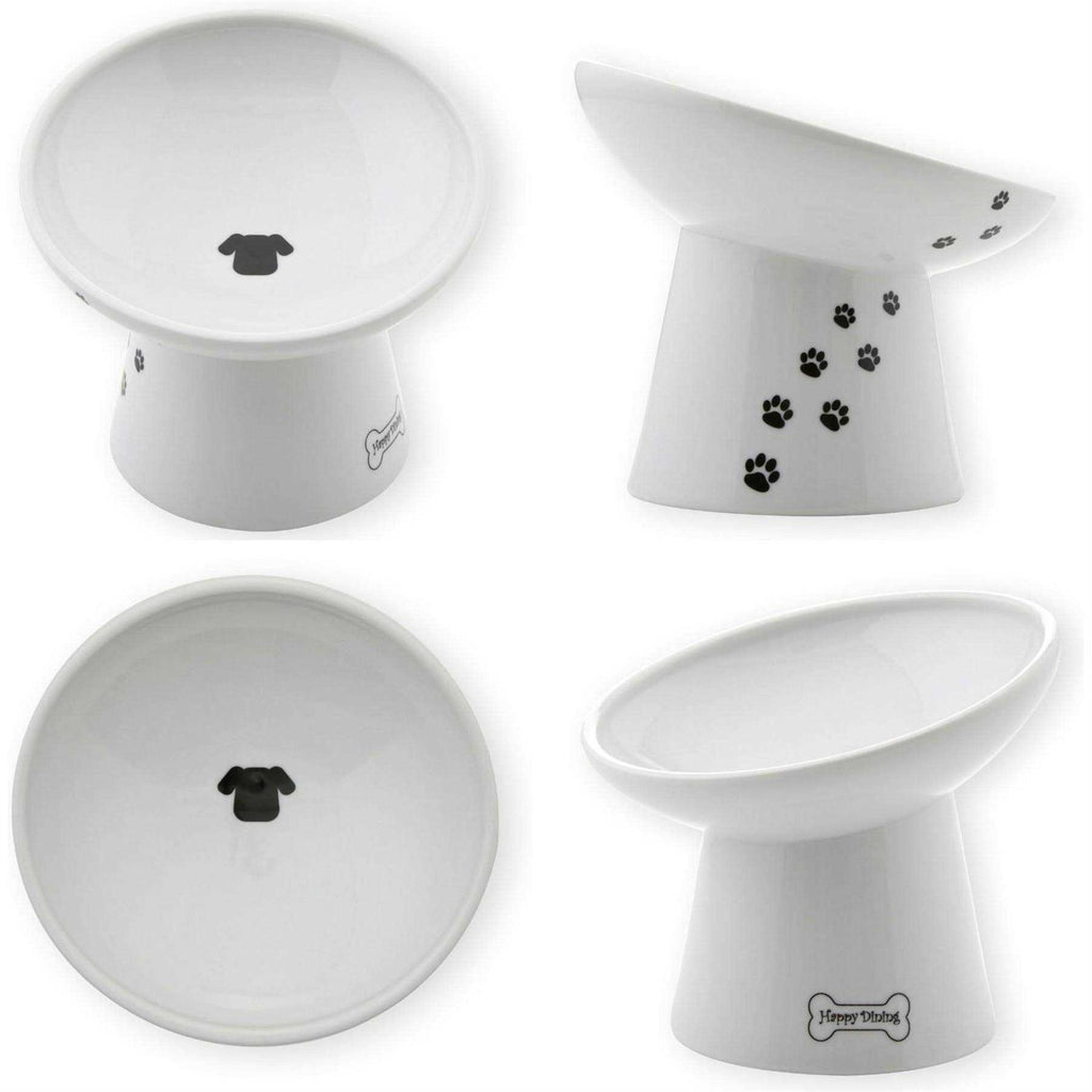 Extra Wide Raised Cat Food Bowl F600