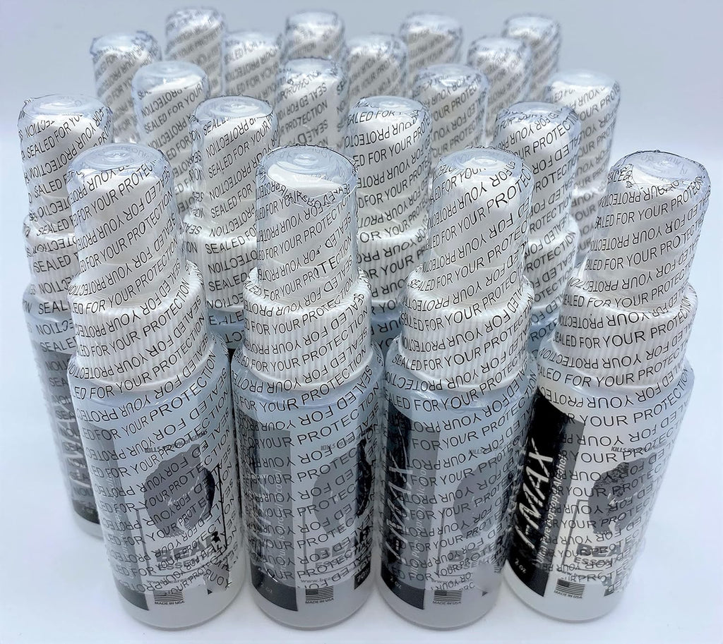 High Purity USP Grade Isopropyl Alcohol 70% 20 Spray Bottles 2 OZ Each N225424