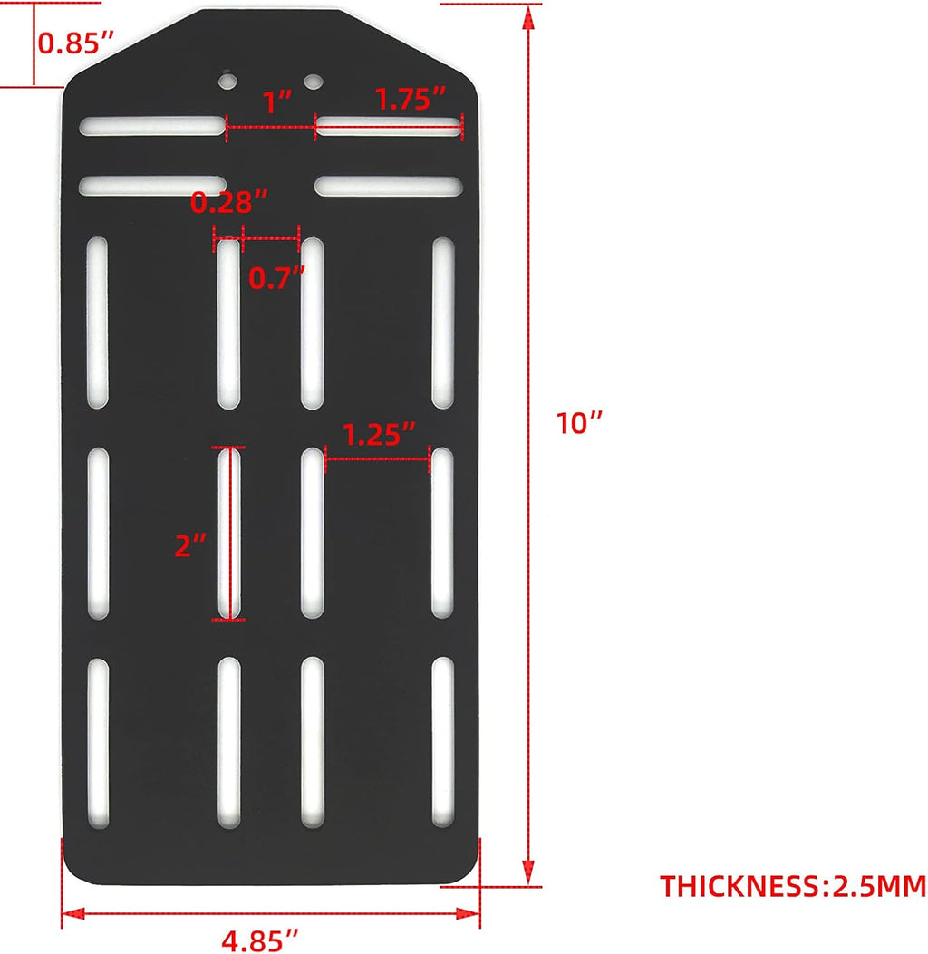2 Pcs King Bed Headboard Attachment Bracket Modification Plate T9626