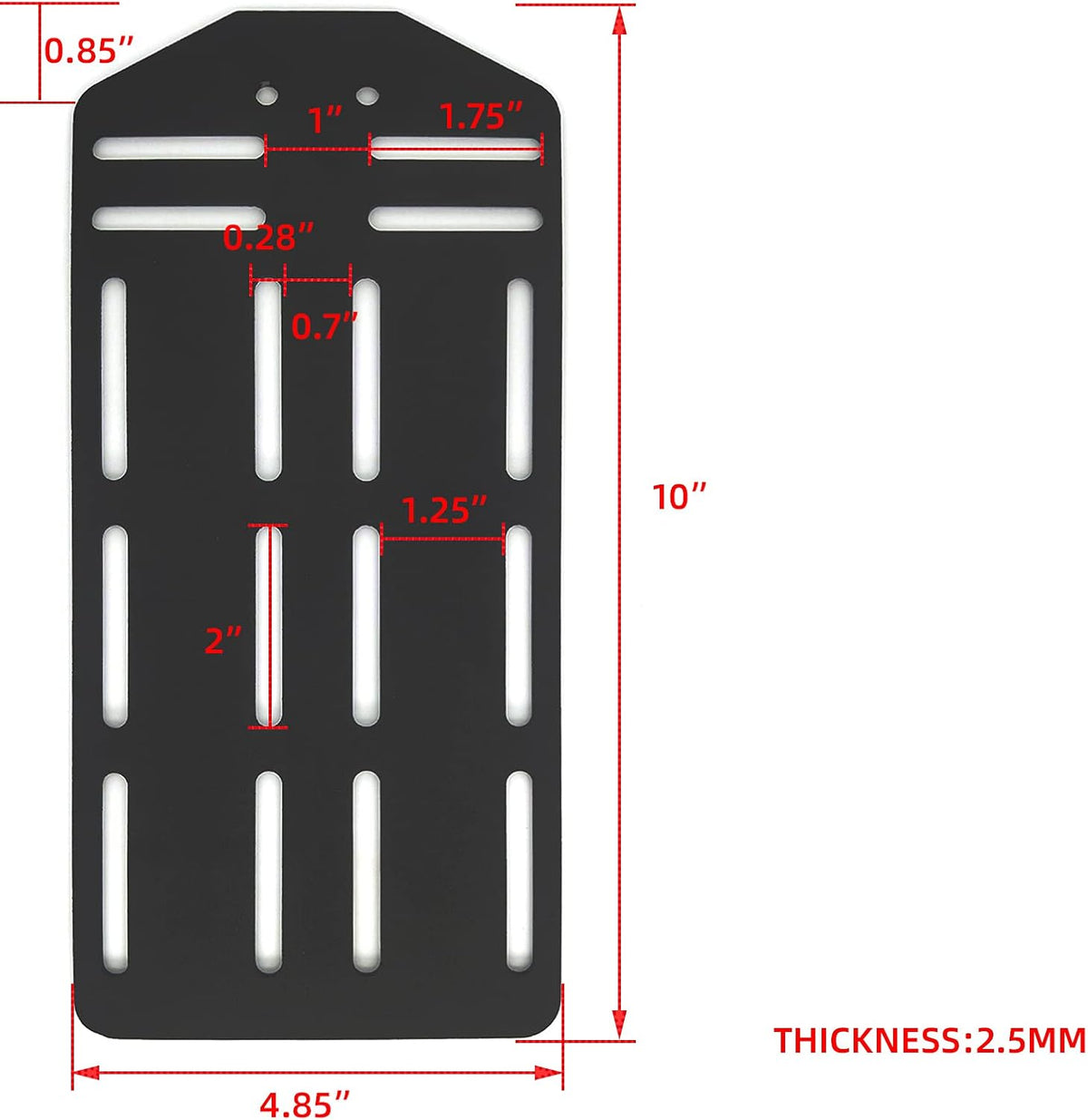 2 Pcs King Bed Headboard Attachment Bracket Modification Plate T9626