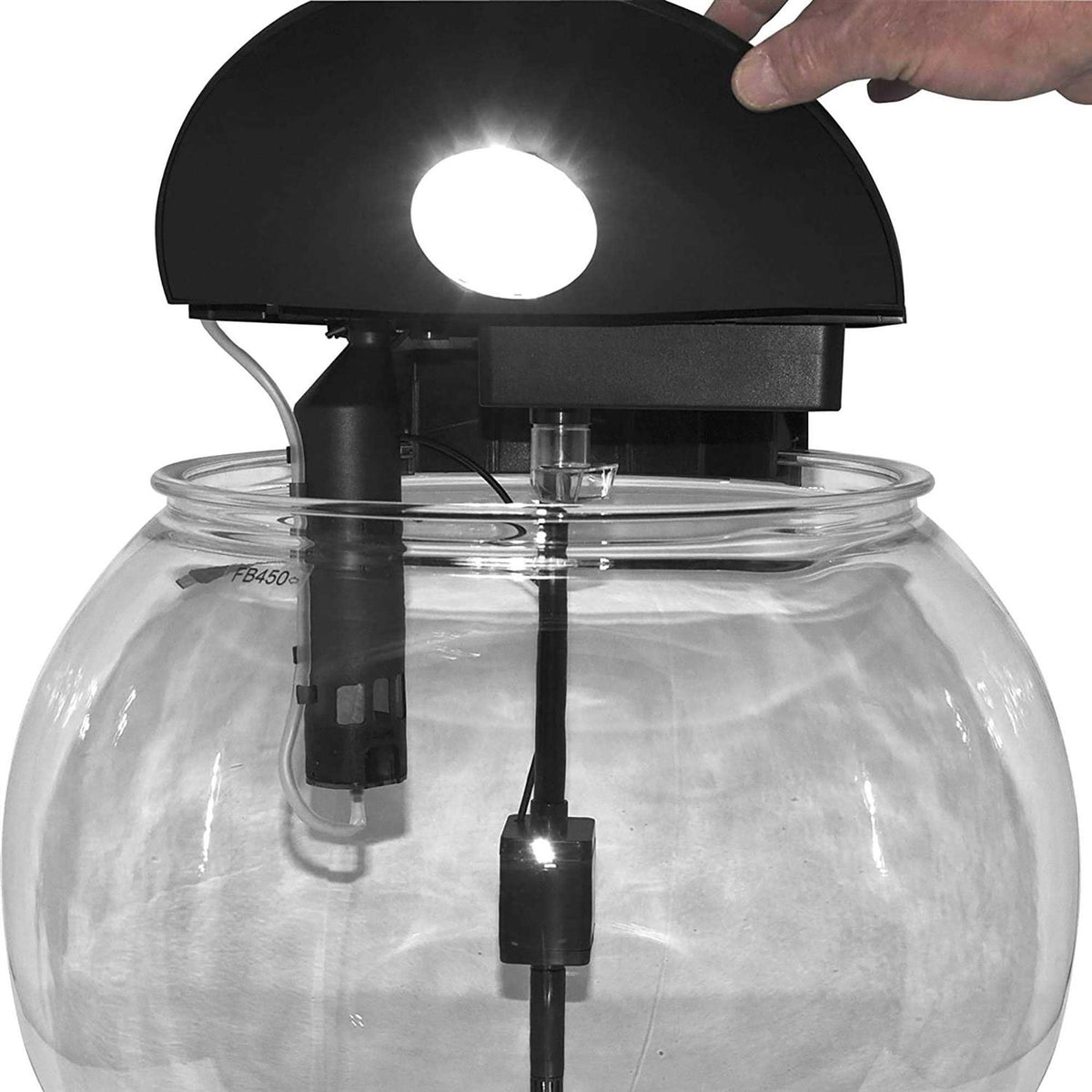 24 Gallon Polycarbonate Bowl-Shaped Aquarium R2858
