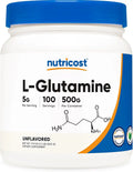 L-Glutamine Powder 500 Grams Unflavored J542985
