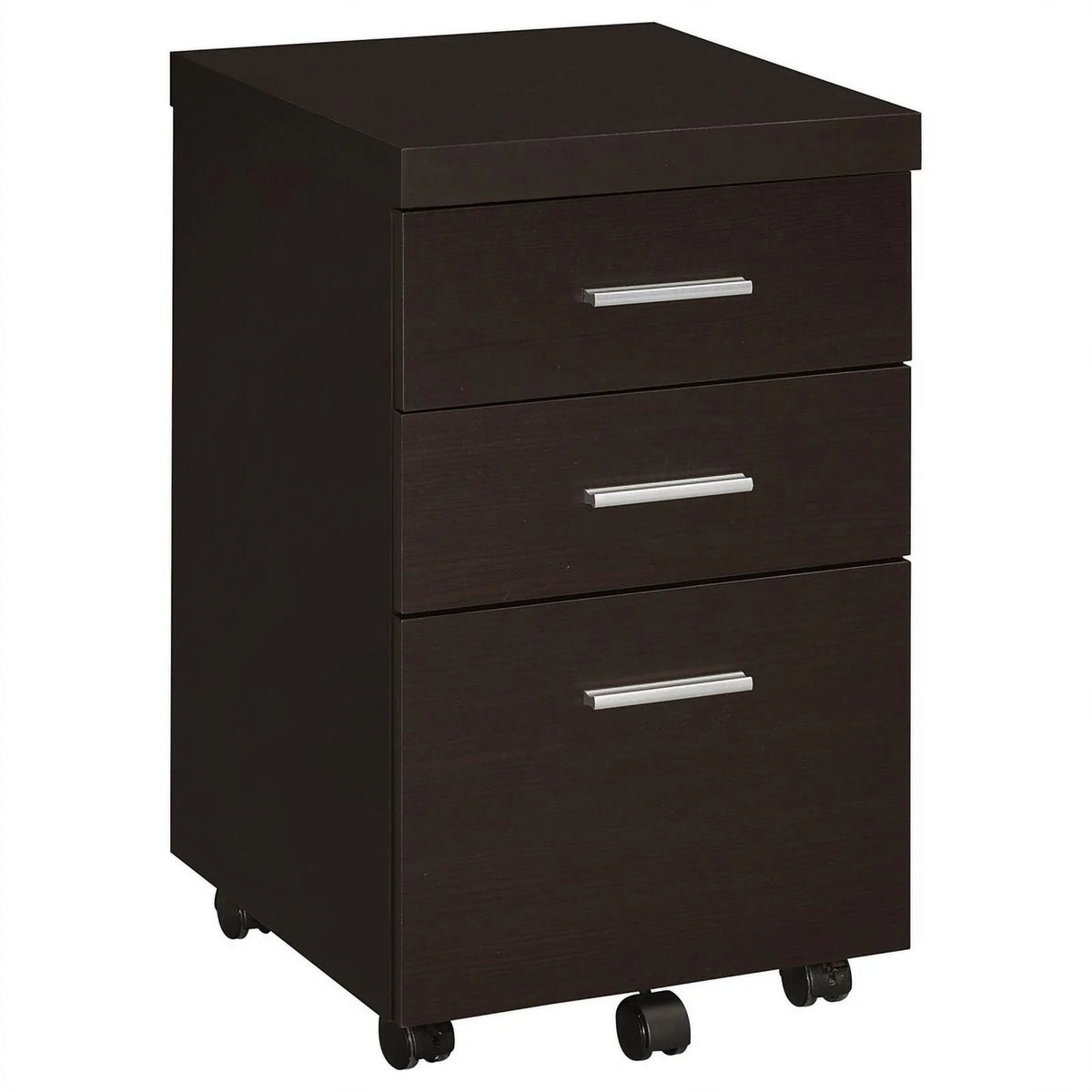 3-piece Cappuccino Wood Home Office Set G425