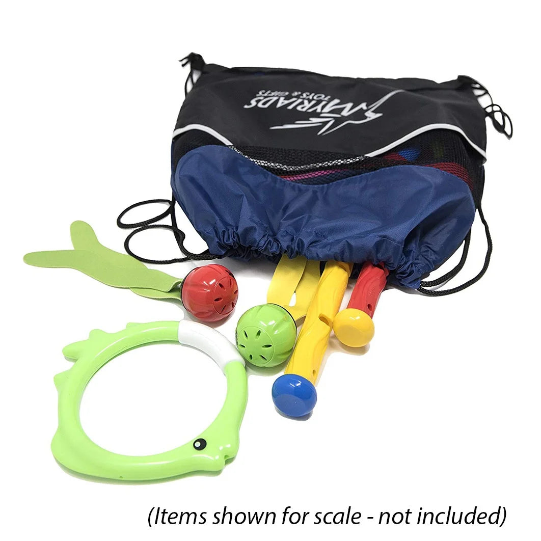 Underwater Pool Diving Toys Set of 3 with Drawstring Bag N388