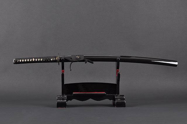 Black Scabbard Aluminium Alloy Unsharpened Training Katana R379