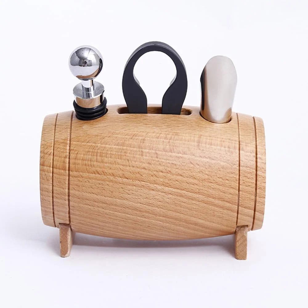 4 PCS Stainless Steel Wine Opener Set X416