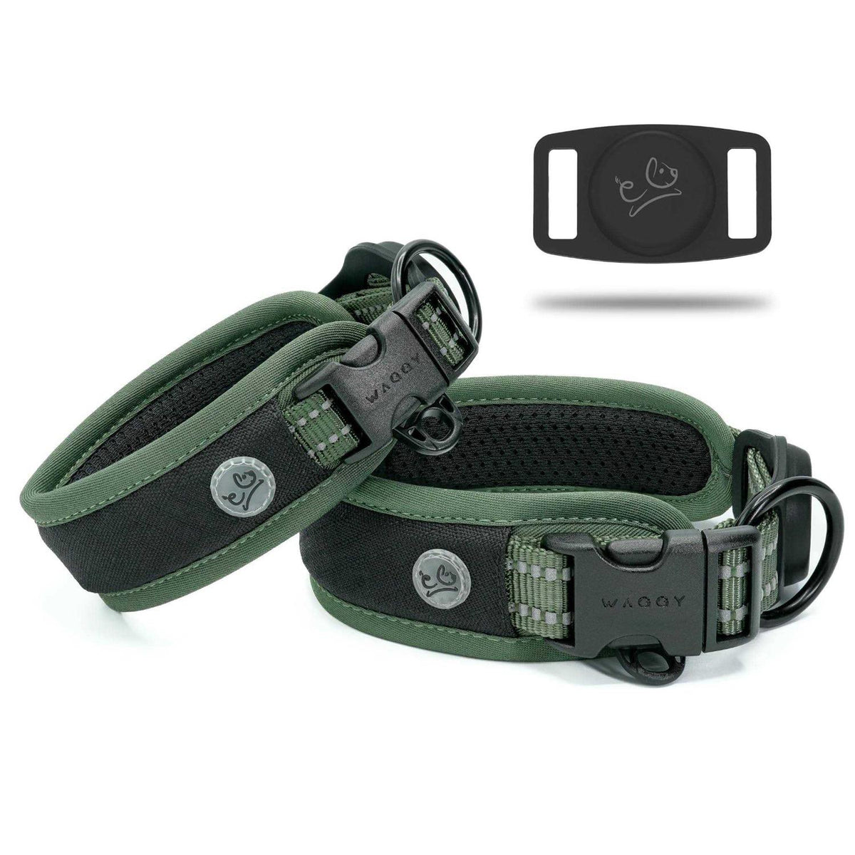 Adjustable Heavy Duty Reflective Padded Dog Collar C9797