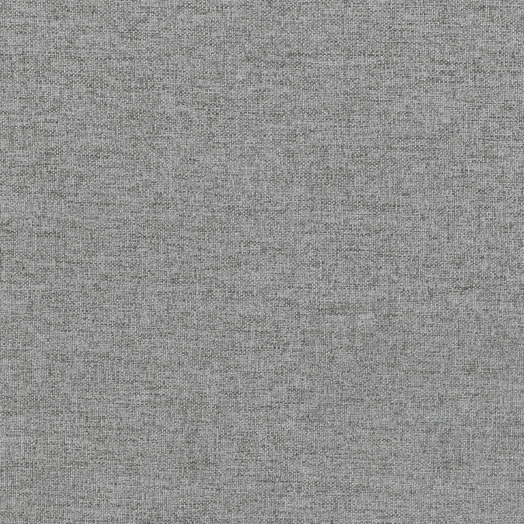 Padded Armless Accent Chair with Ottoman - Grey W57783